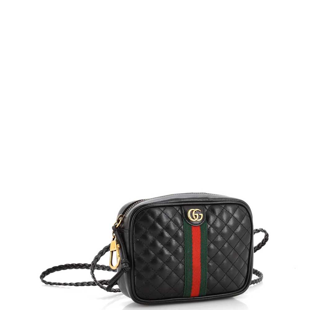 GUCCI Trapuntata Camera Bag Quilted Leather Mini - image 2