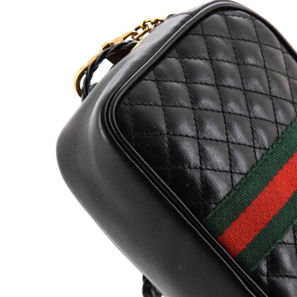 GUCCI Trapuntata Camera Bag Quilted Leather Mini - image 6