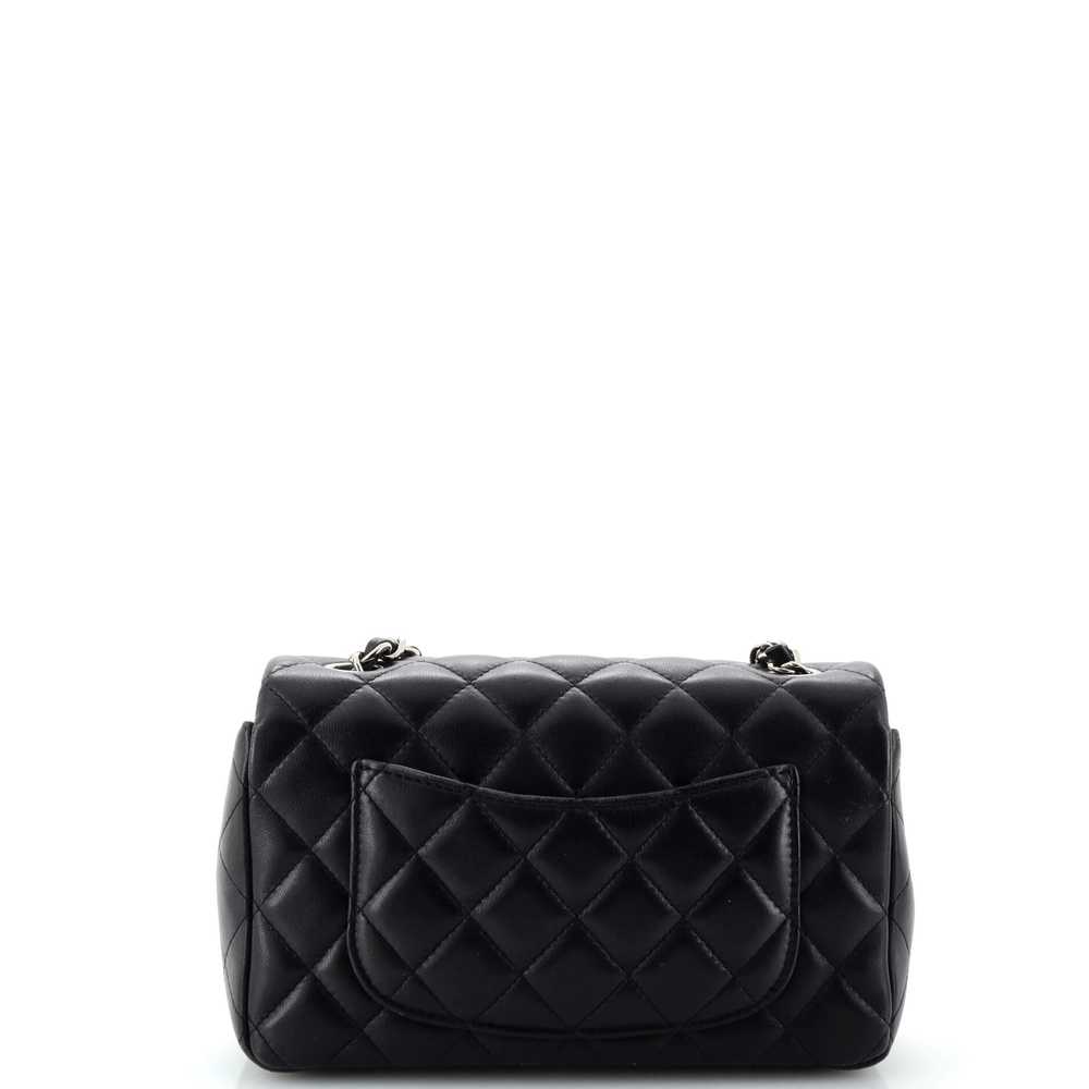 CHANEL Classic Single Flap Bag Quilted Lambskin M… - image 4