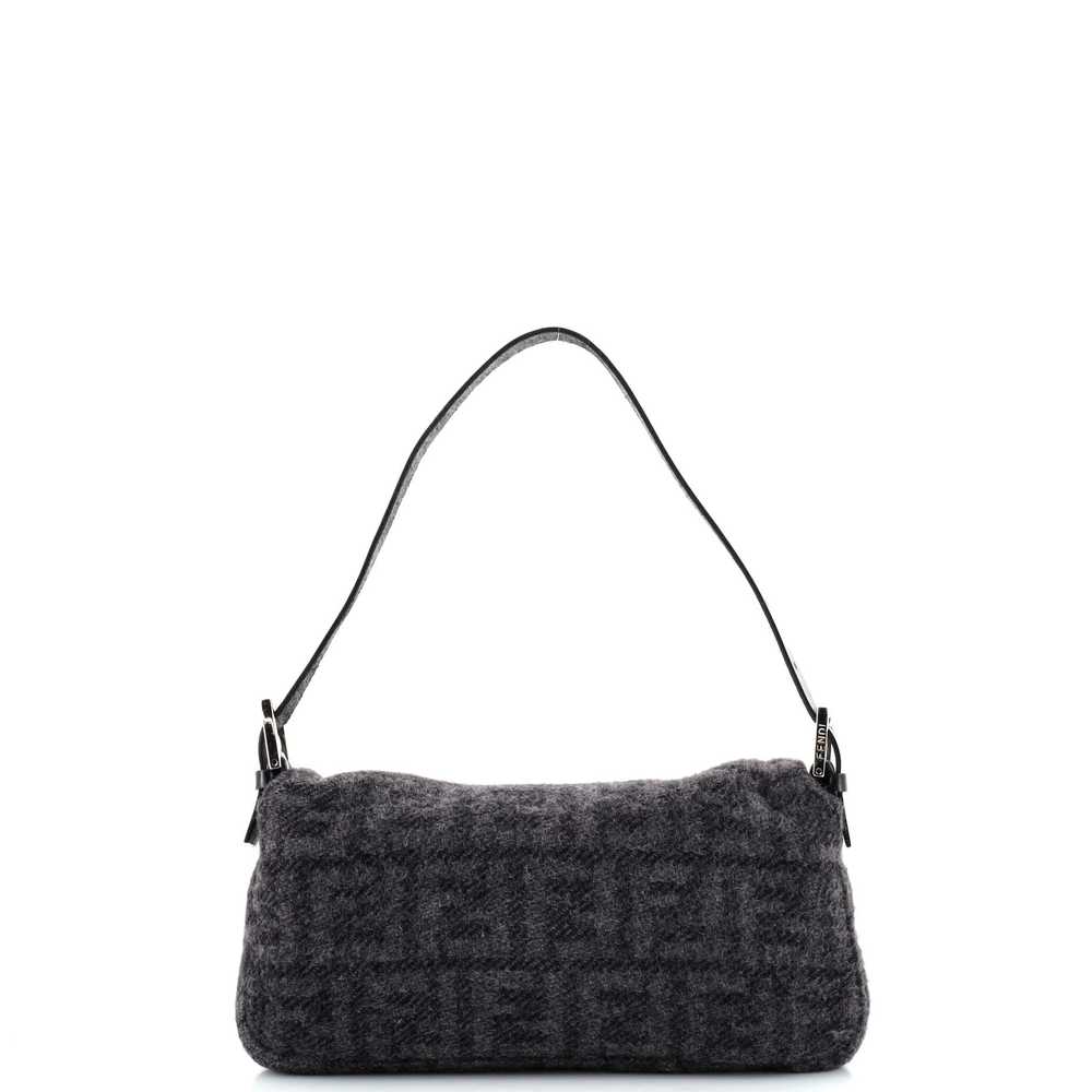 FENDI Baguette Bag Zucca Wool - image 3