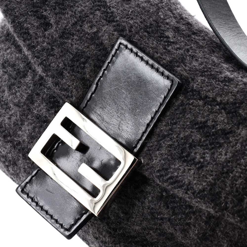 FENDI Baguette Bag Zucca Wool - image 6
