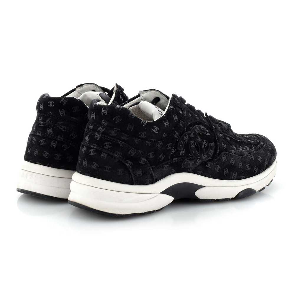 CHANEL Women's CC All Over Print Low-Top Sneakers… - image 3