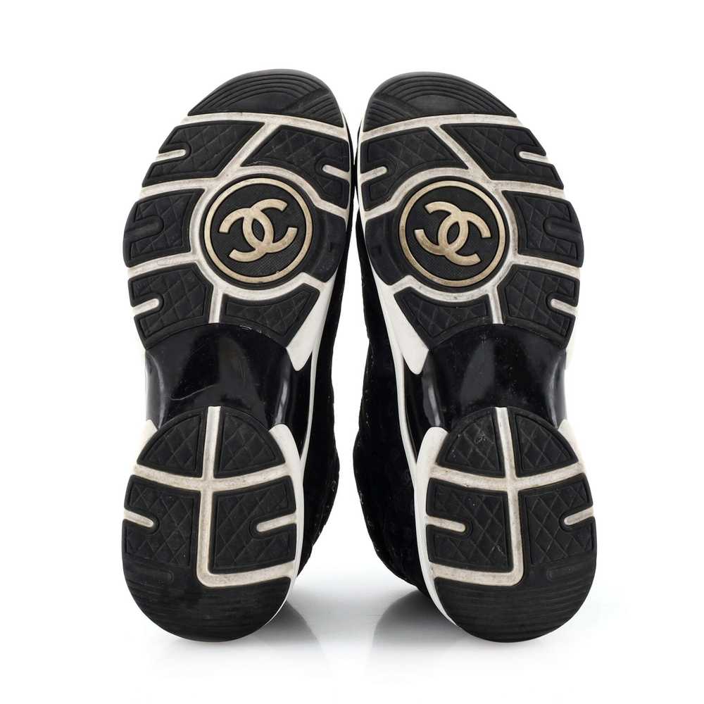 CHANEL Women's CC All Over Print Low-Top Sneakers… - image 4