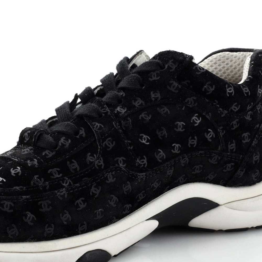 CHANEL Women's CC All Over Print Low-Top Sneakers… - image 5