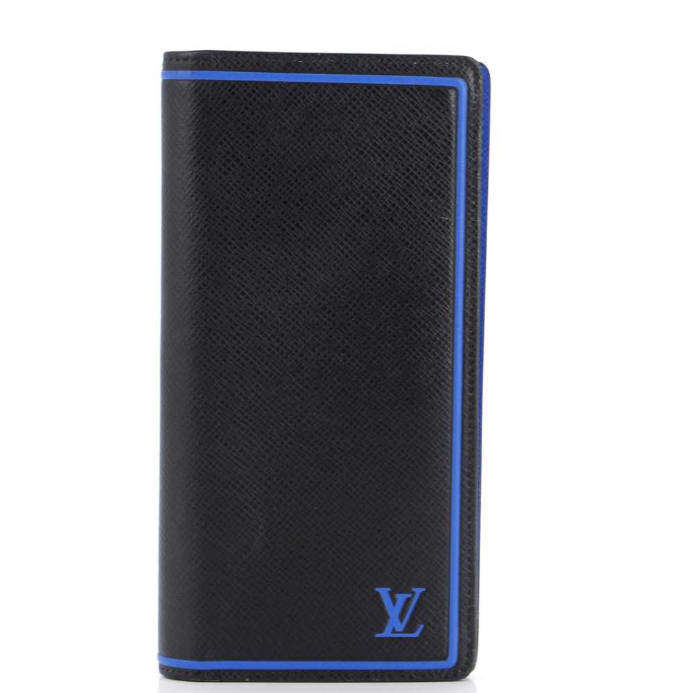 Louis Vuitton Brazza Wallet Two-Tone Taiga Leather - image 1