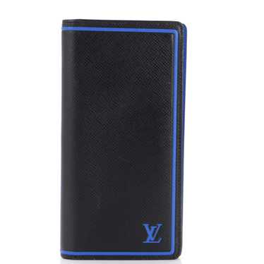 Louis Vuitton Brazza Wallet Two-Tone Taiga Leather - image 1