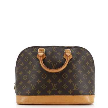 Louis Vuitton Vintage Alma Handbag Monogram Canva… - image 1