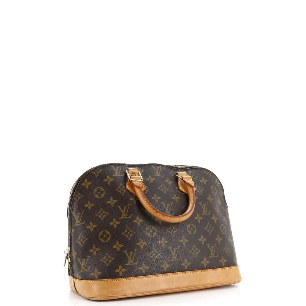 Louis Vuitton Vintage Alma Handbag Monogram Canva… - image 2