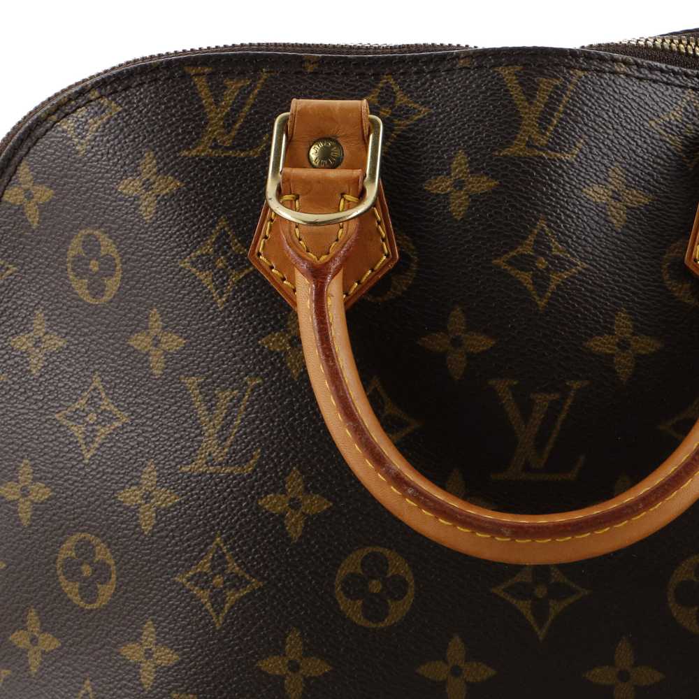 Louis Vuitton Vintage Alma Handbag Monogram Canva… - image 5