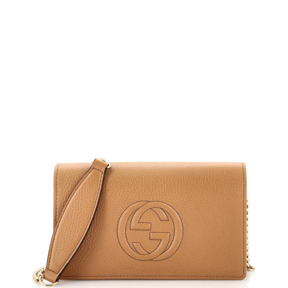 GUCCI Soho Wallet on Chain Leather - image 1