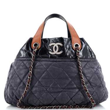 CHANEL In The Mix Tote Quilted Iridescent Calfskin