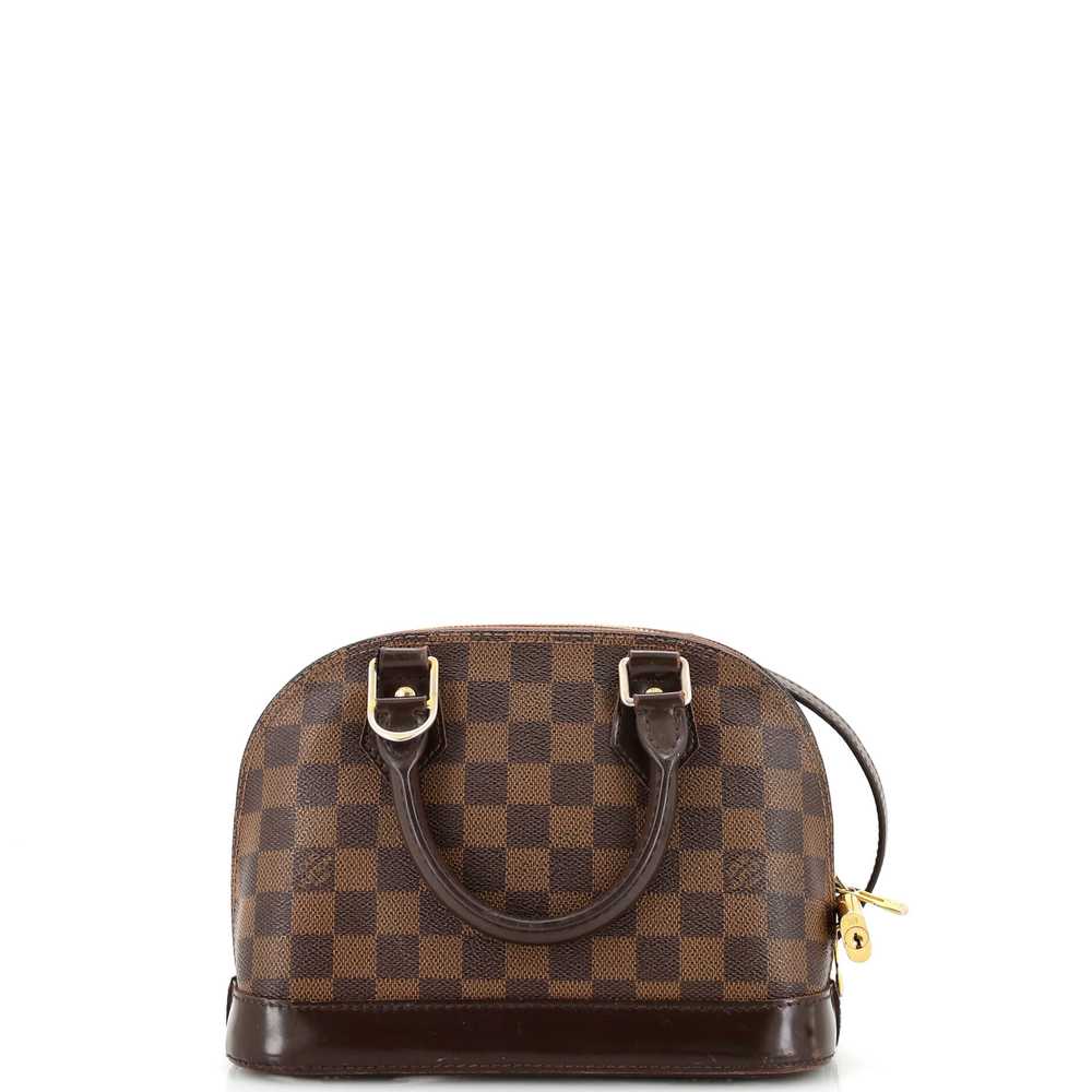 Louis Vuitton Alma Handbag Damier BB - image 3
