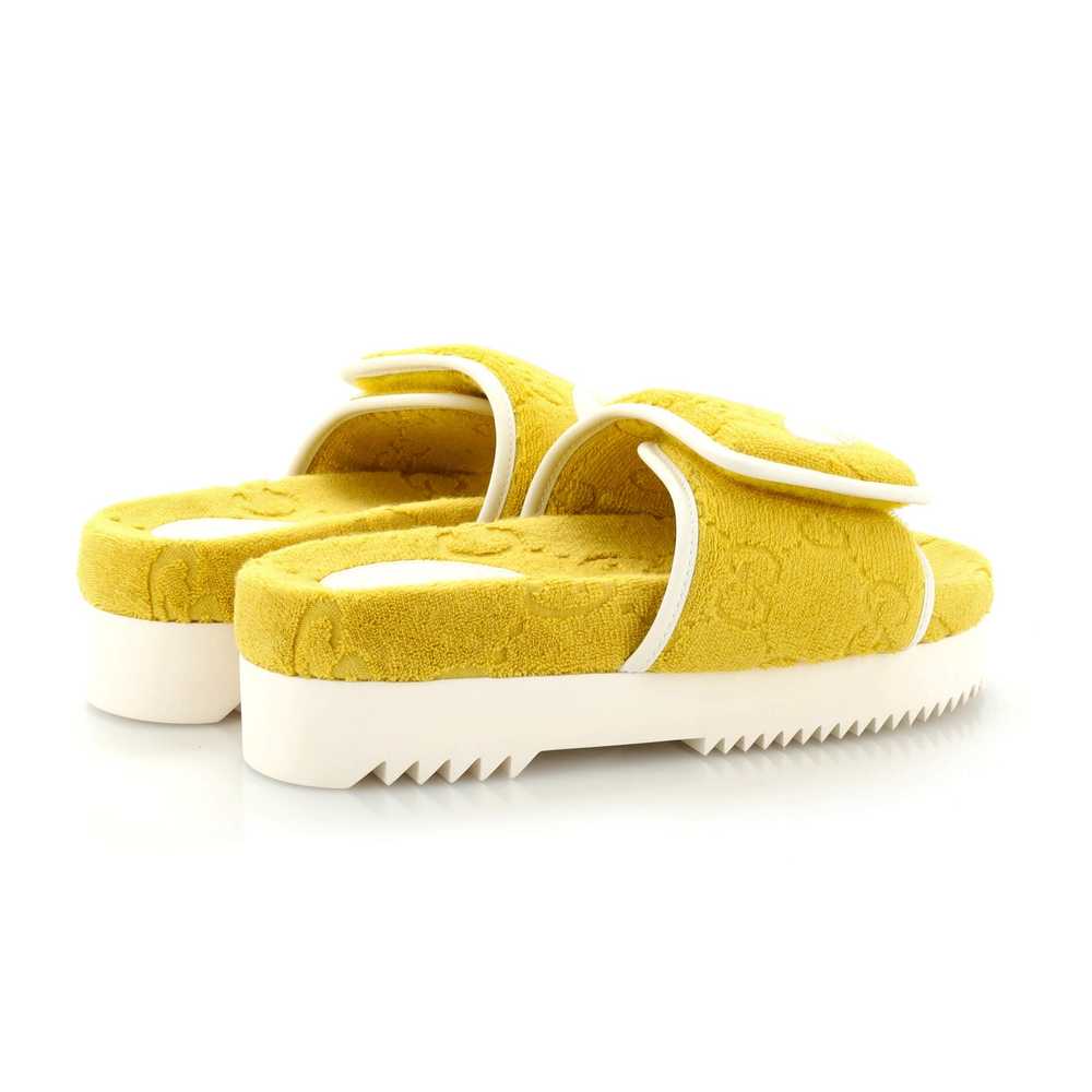 GUCCI x Adidas Women's Platform Slide Sandals Ter… - image 3