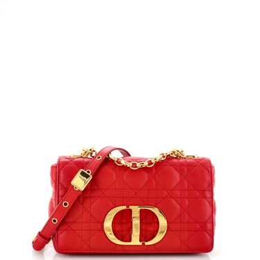 Christian Dior Caro Bag Cannage Quilt Calfskin Sm… - image 1