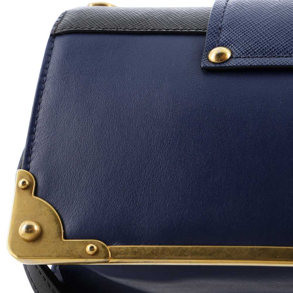 PRADA Cahier Crossbody Bag Embellished Leather Sm… - image 7