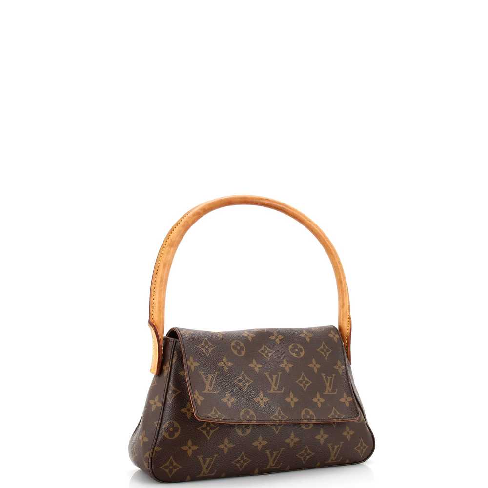 Louis Vuitton Looping Handbag Monogram Canvas Mini - image 2