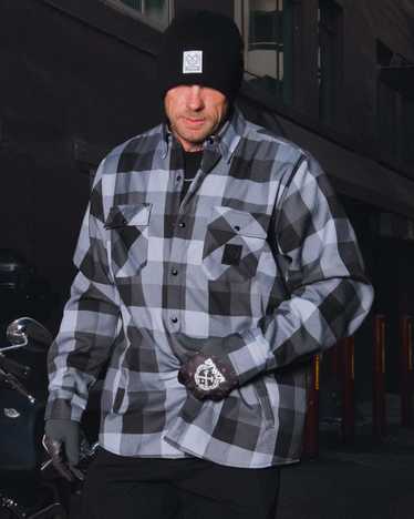 dixxon La Muerte Sherpa Lined Flannel Jacket - image 1