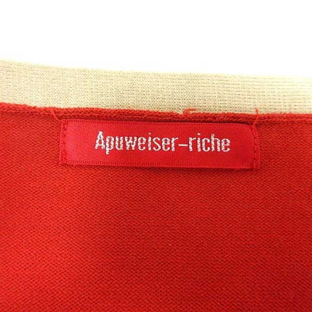 Apuweiser-Riche Cardigan Knit V-Neck Long Sleeve … - image 6