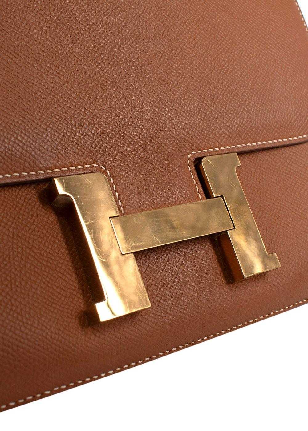 Managed by hewi Hermes Constance 24 in Gold Epsom… - image 12