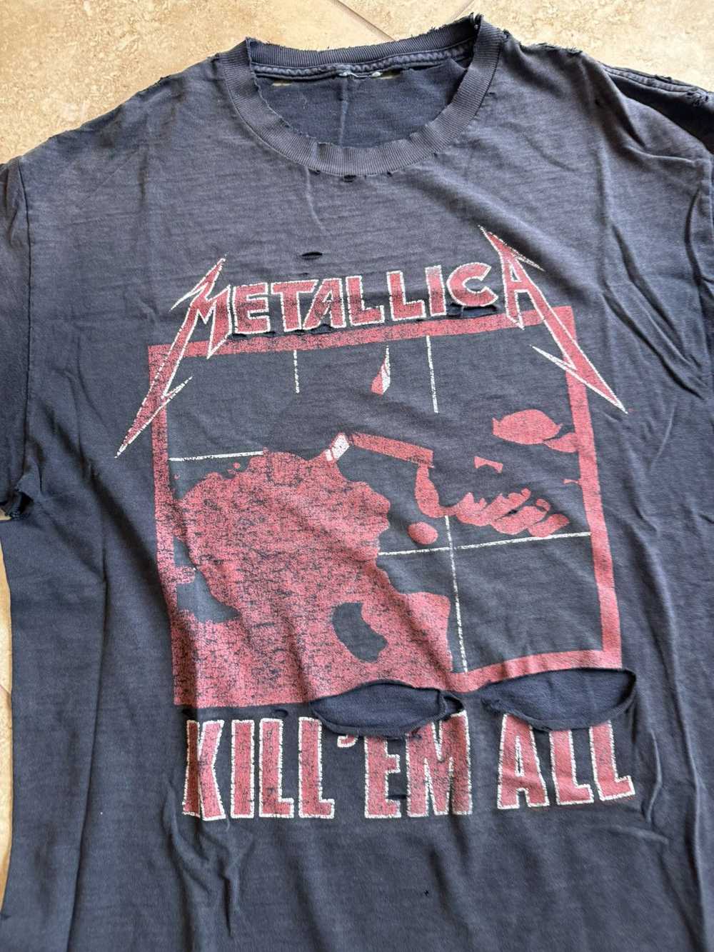 Metallica × Vintage Vintage Metallica Tee - image 2