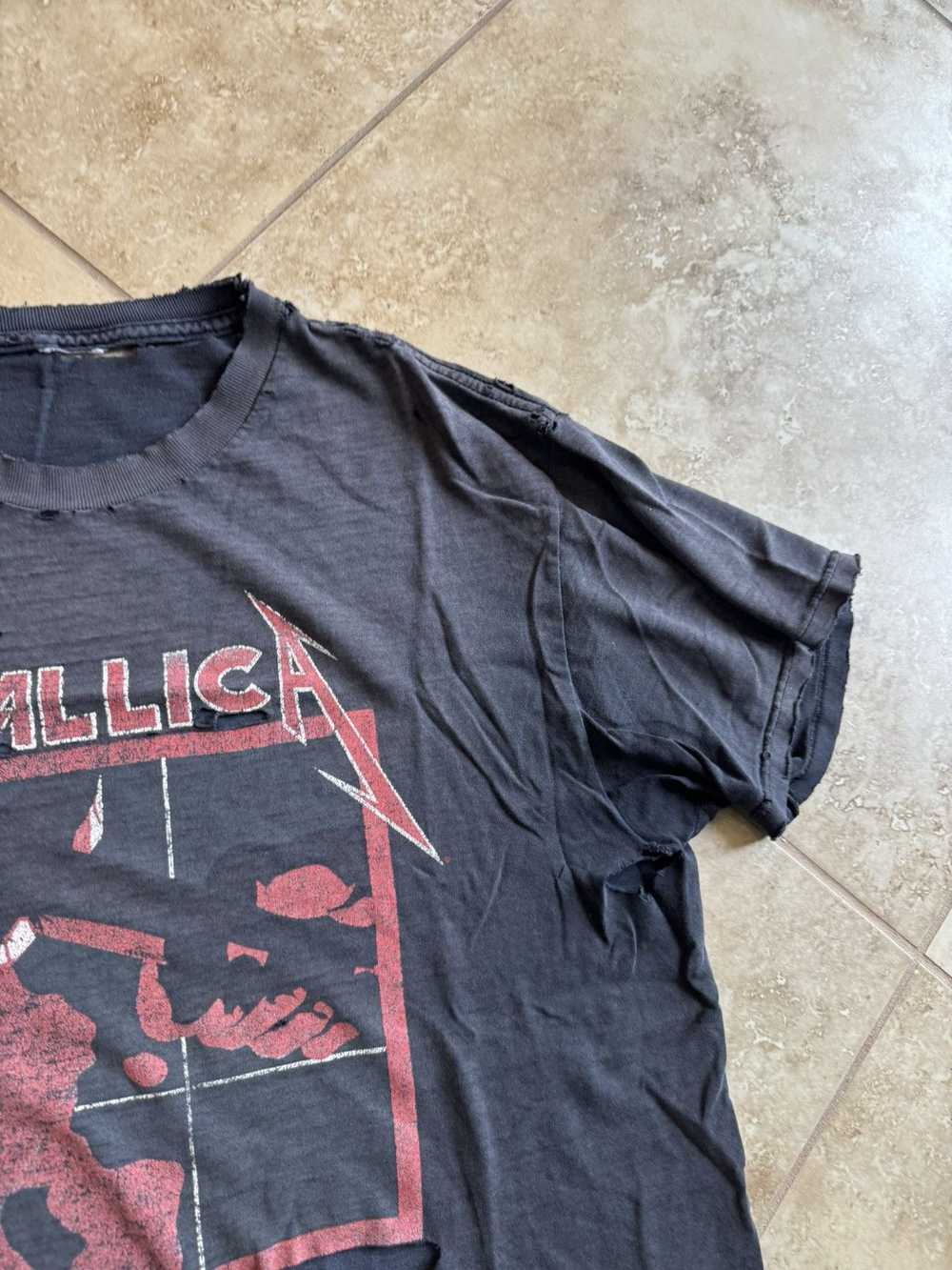 Metallica × Vintage Vintage Metallica Tee - image 5