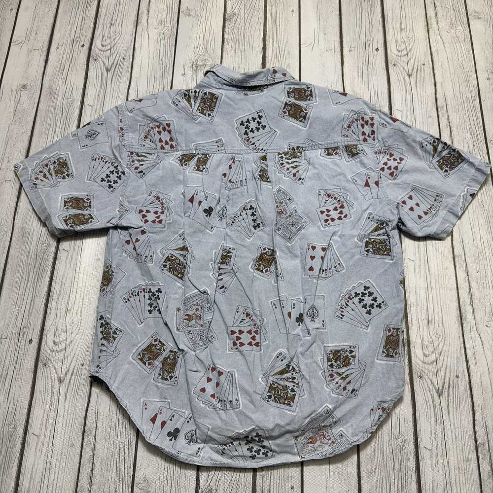 Vintage Vintage Playing Cards shirt - image 2