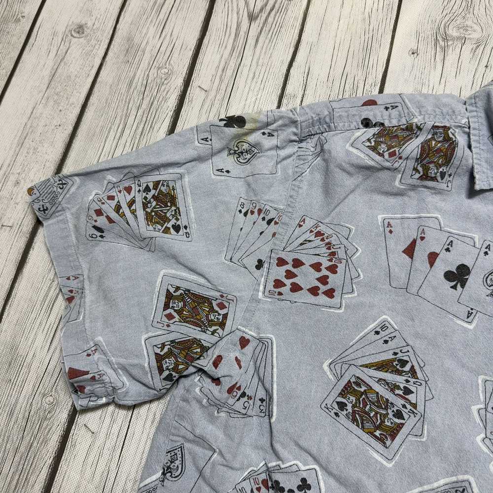 Vintage Vintage Playing Cards shirt - image 3