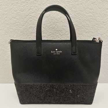 Kate Spade Kate Spade Ina Greta Court Black Glitt… - image 1