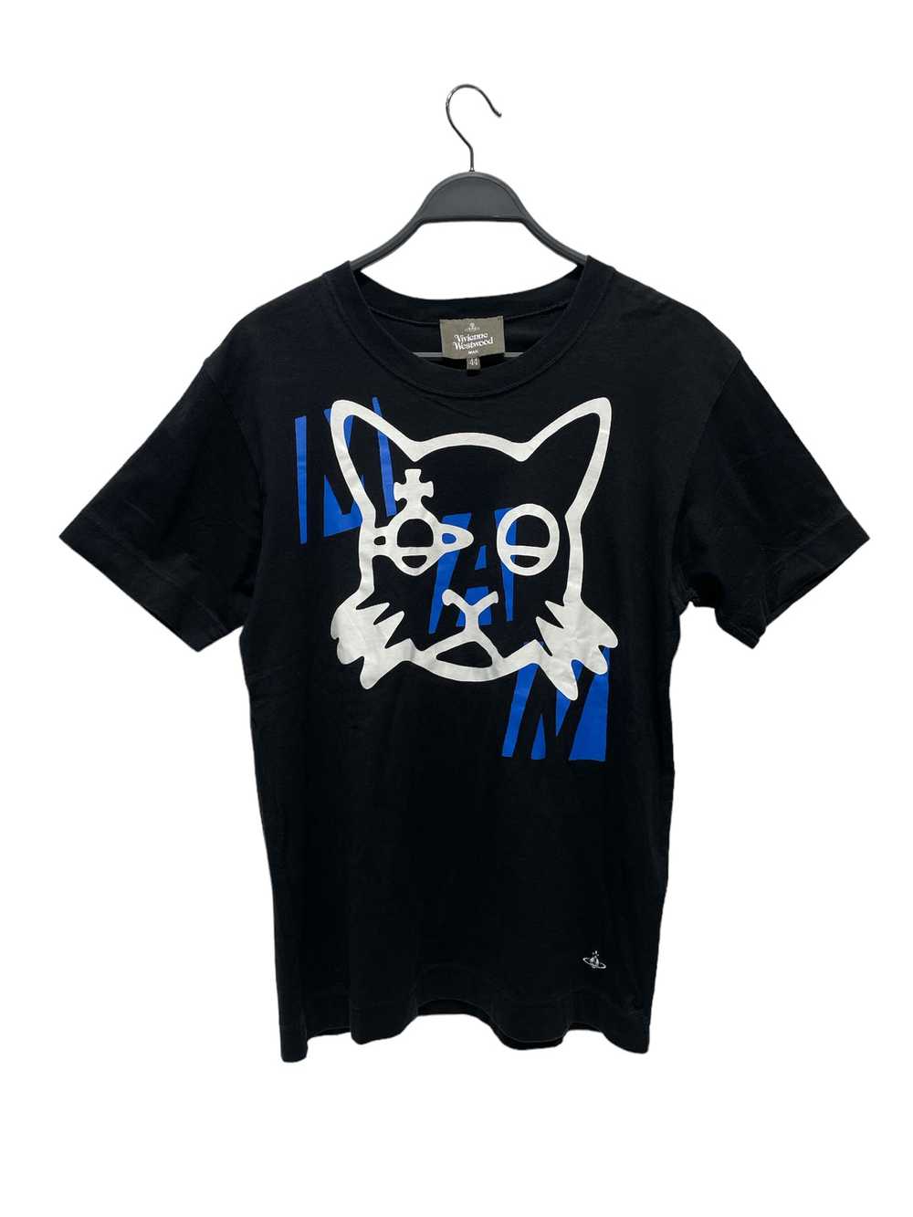 Vivienne Westwood MAN/T-Shirt/44/White/Cotton/Gra… - image 1