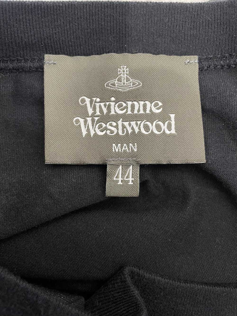 Vivienne Westwood MAN/T-Shirt/44/White/Cotton/Gra… - image 3