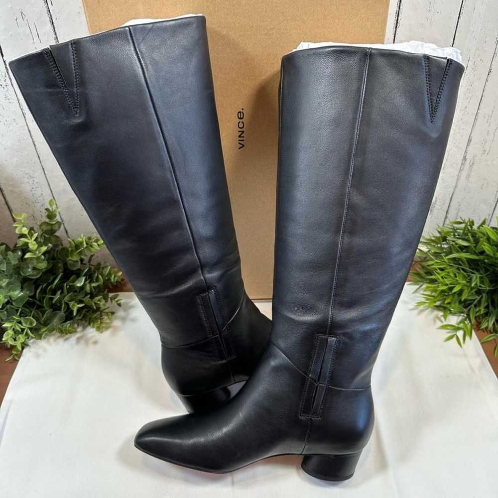 Vince Leather riding boots - image 2