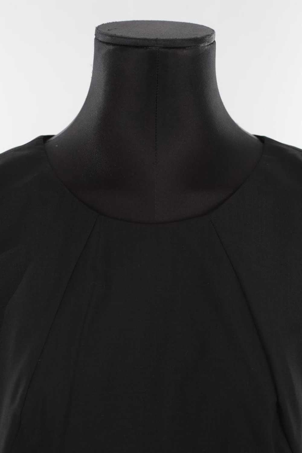 Circular Clothing Robe en lin Boss noir. Matière … - image 2