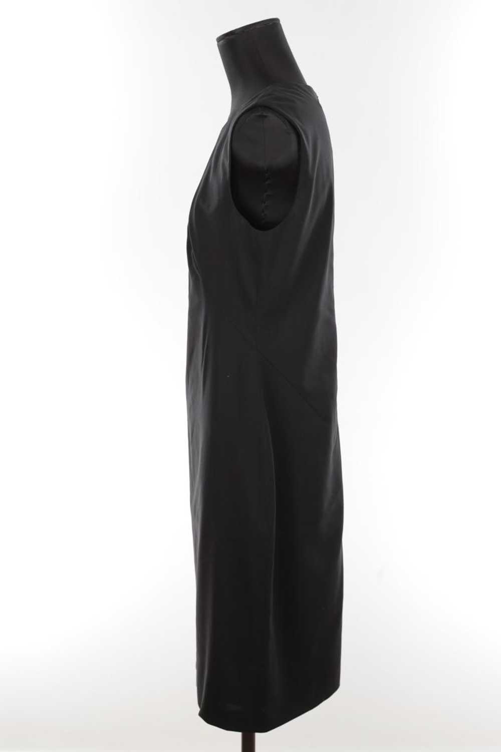 Circular Clothing Robe en lin Boss noir. Matière … - image 3