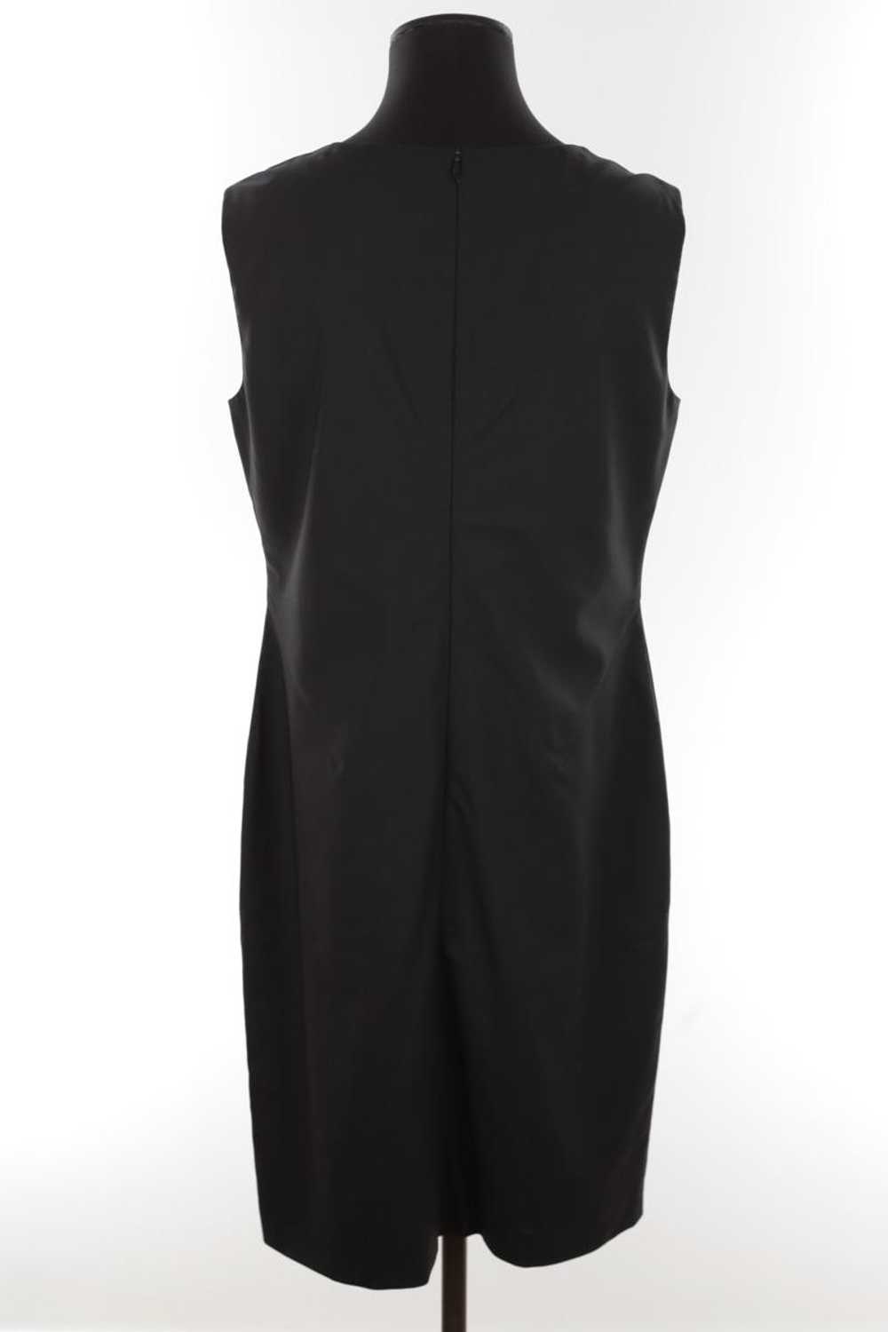 Circular Clothing Robe en lin Boss noir. Matière … - image 4