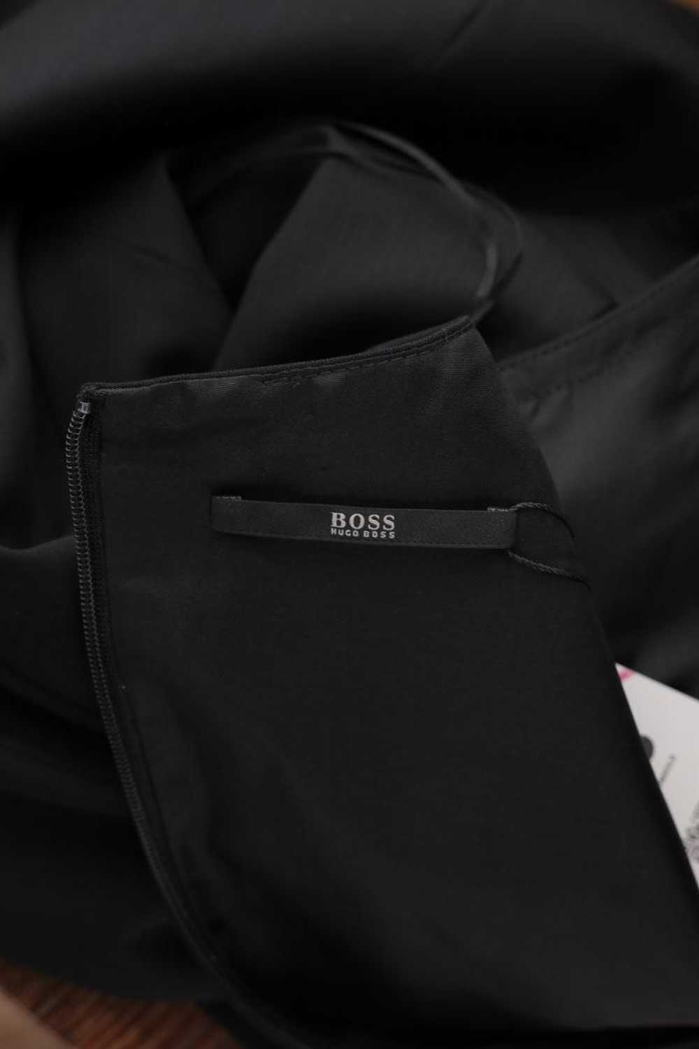 Circular Clothing Robe en lin Boss noir. Matière … - image 5