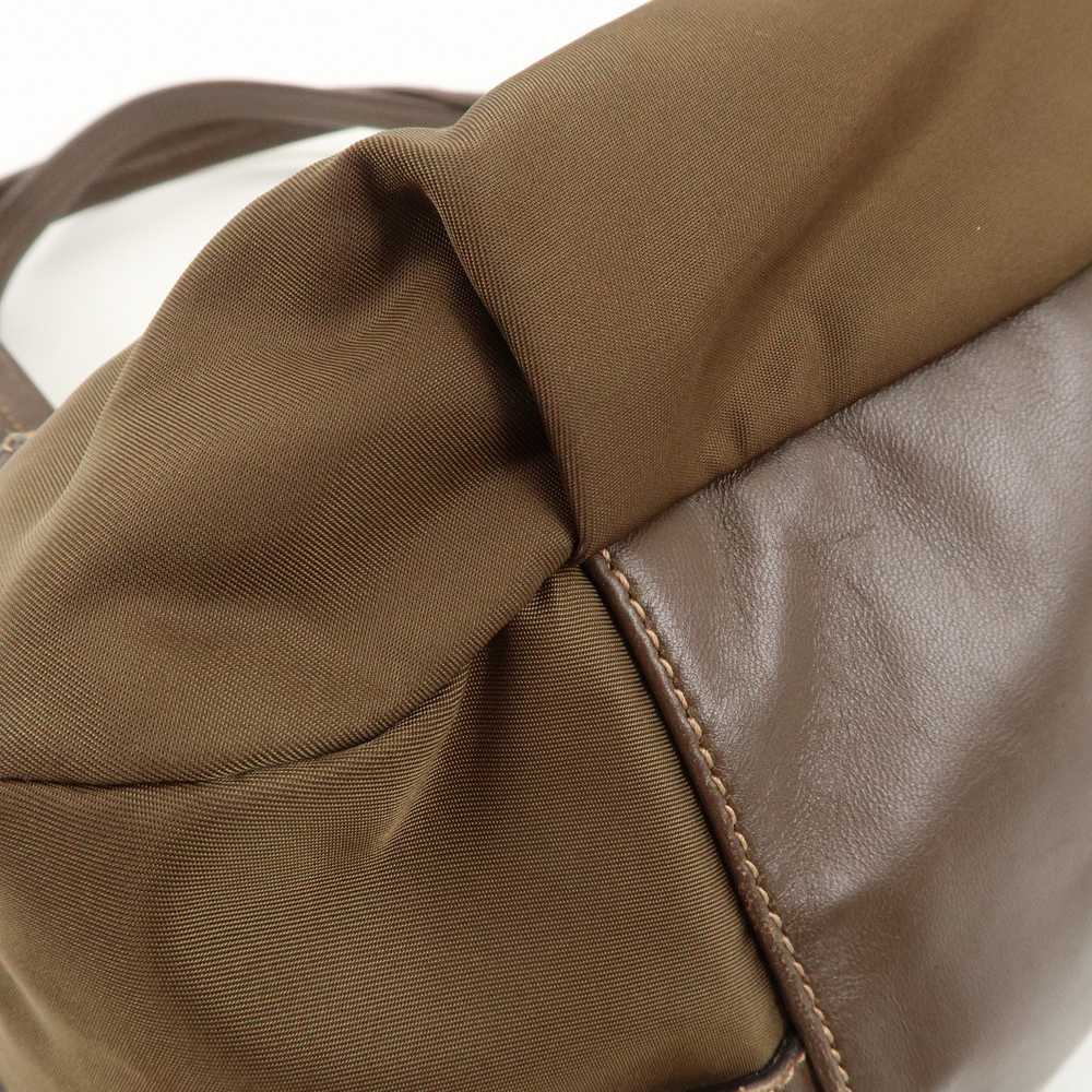 PRADA Nylon Leather 2Way Shoulder Bag Brown BR4261 - image 12