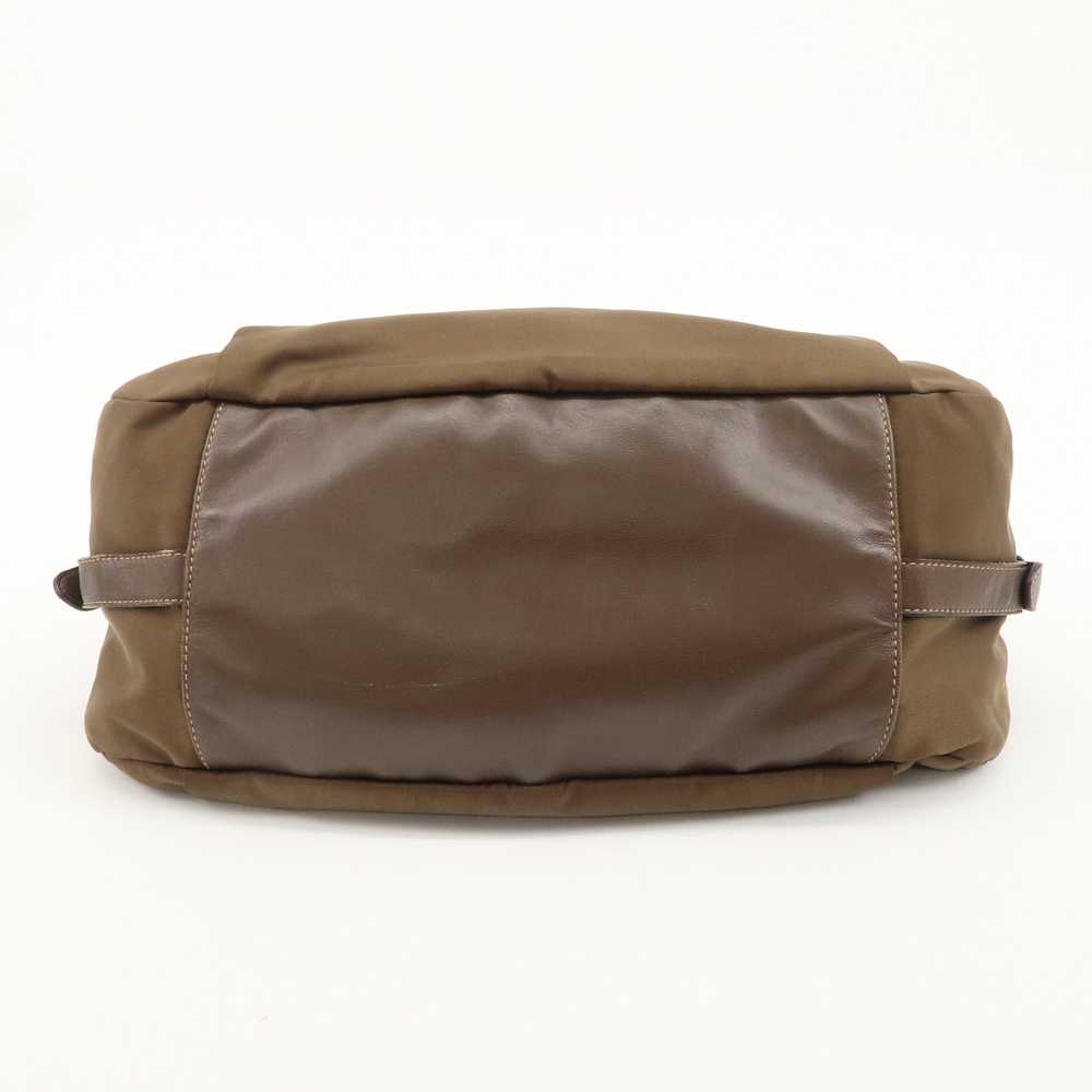PRADA Nylon Leather 2Way Shoulder Bag Brown BR4261 - image 5