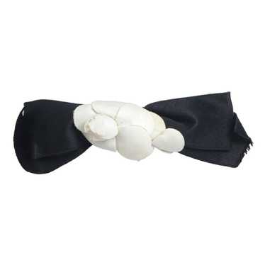 Chanel CHANEL Barrette Camellia Ribbon Textile Sa… - image 1