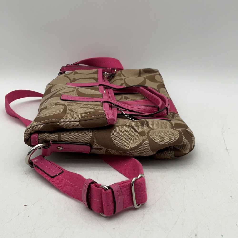 Coach Womens Satchel Bag Crossbody Strap Zipper B… - image 3