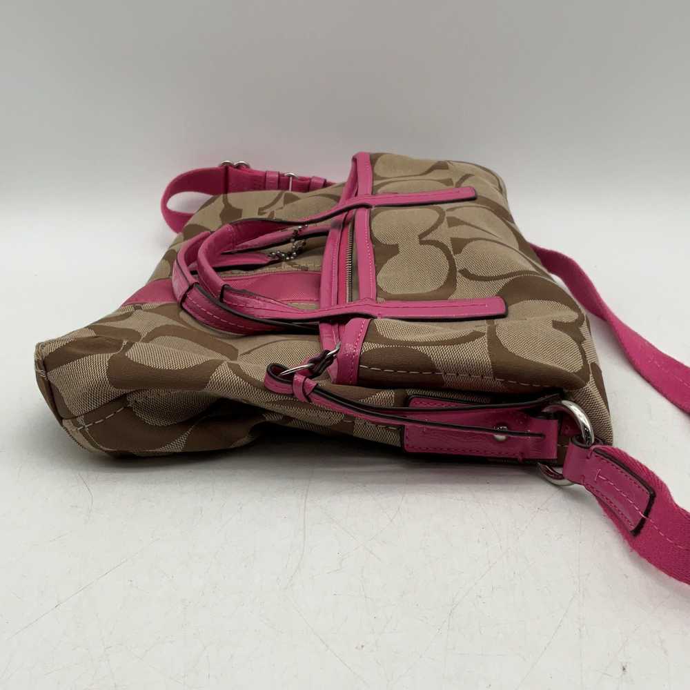Coach Womens Satchel Bag Crossbody Strap Zipper B… - image 5