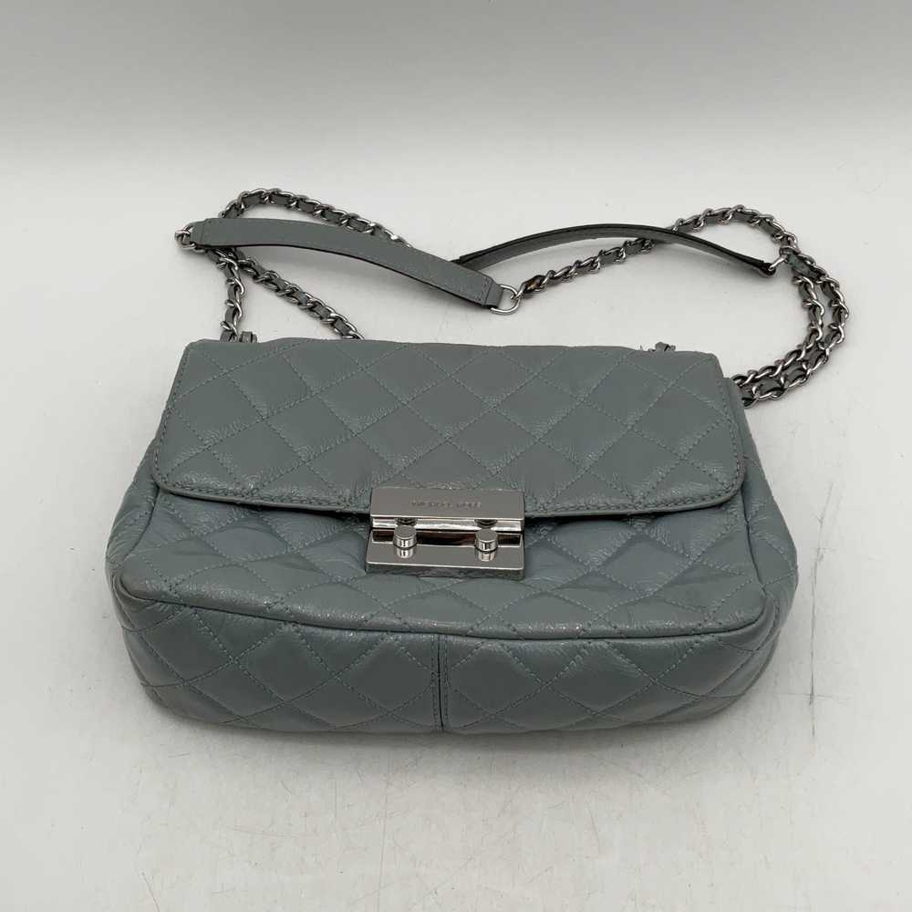 Michael Kors Womens Shoulder Handbag Quilted Leat… - image 1