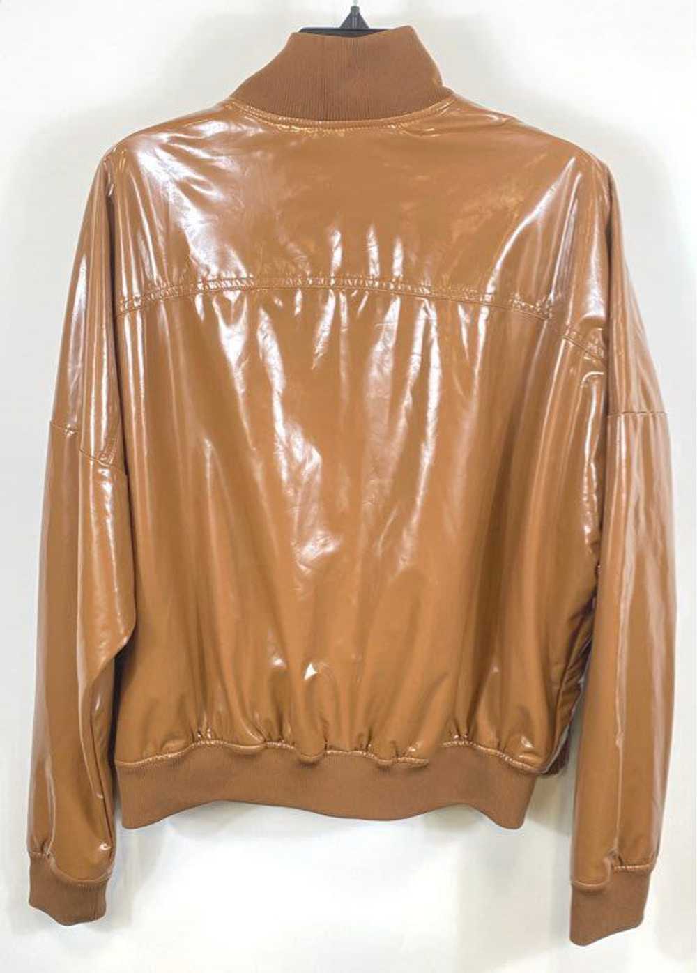Adidas Ivy Park Men Brown Latex Jacket XS NWT - image 2