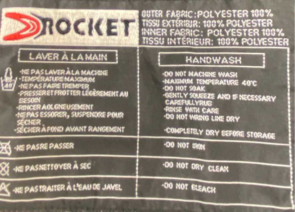 Joe Rocket Mens Black Long Sleeve Padded Full-Zip… - image 5