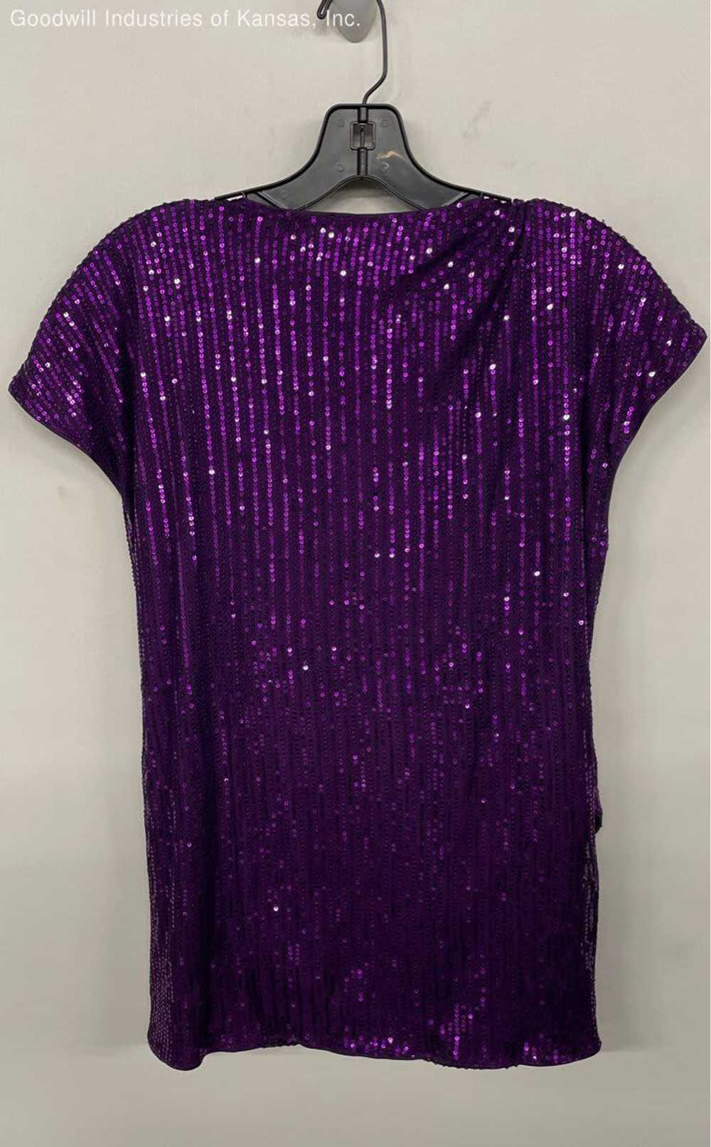 Grace Karin Purple T-shirt - Size XL - image 2