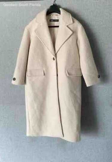 Zara Womens Beige Coat Size S