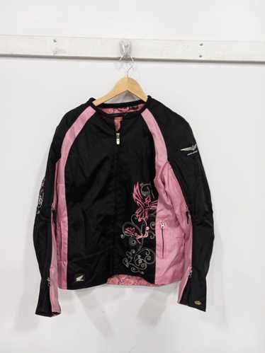 Joe Rocket Honda Women's Pink/Black Riding Jacket 