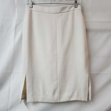 J.Crew Women's Beige Straight Skirt Size 6 - image 1