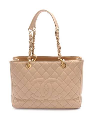 CHANEL Pre-Owned 2010-2011 CC quilted tote bag - … - image 1