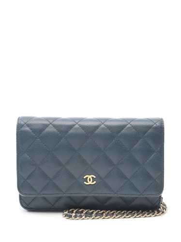 CHANEL Pre-Owned 2016-2017 CC diamond-quilted wal… - image 1