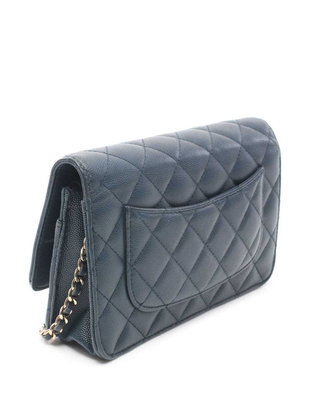 CHANEL Pre-Owned 2016-2017 CC diamond-quilted wal… - image 2